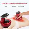 Smart Electric Gua Sha Massager with Heating & Vacuum Therapy - 5-in-1 Cupping Device for Meridian Stimulation & Pain Relief