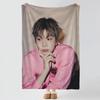 Music KKang DDaniel Throw Soft Warm Flannel Blanket Multiuse Throw for Bed Sofa Office Air Conditioning Nap Blanket