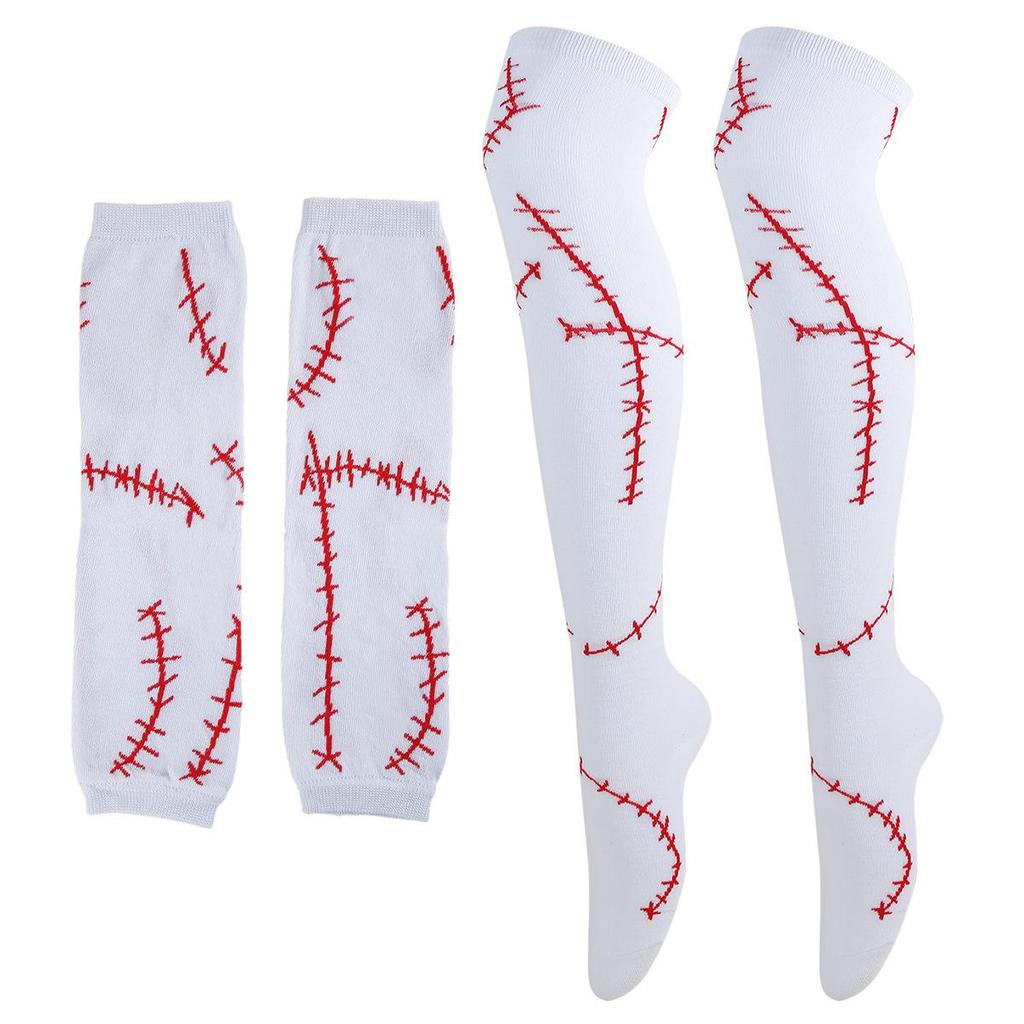 Набор аксессуаров для костюма Салли: Перчатки и носки для ролевой игры на Хэллоуин из «Кошмара перед Рождеством»