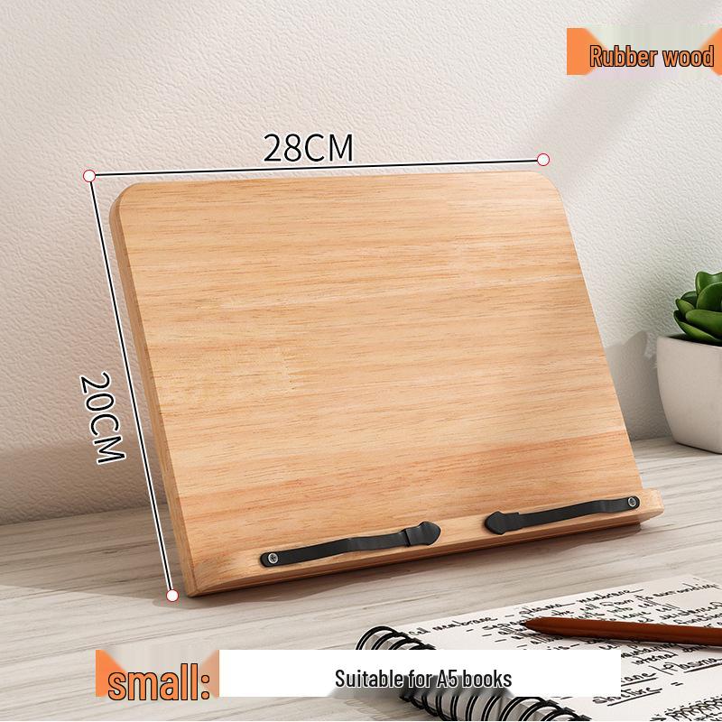 Настольная подставка для книг с зажимами для чтения и фиксированной поддержки книги