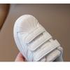 Children's Shoes Spring and Autumn Little White Shoes for Girls Non-slip Middle Children's Baby Shoes Shell Head Sports Boys' Skates