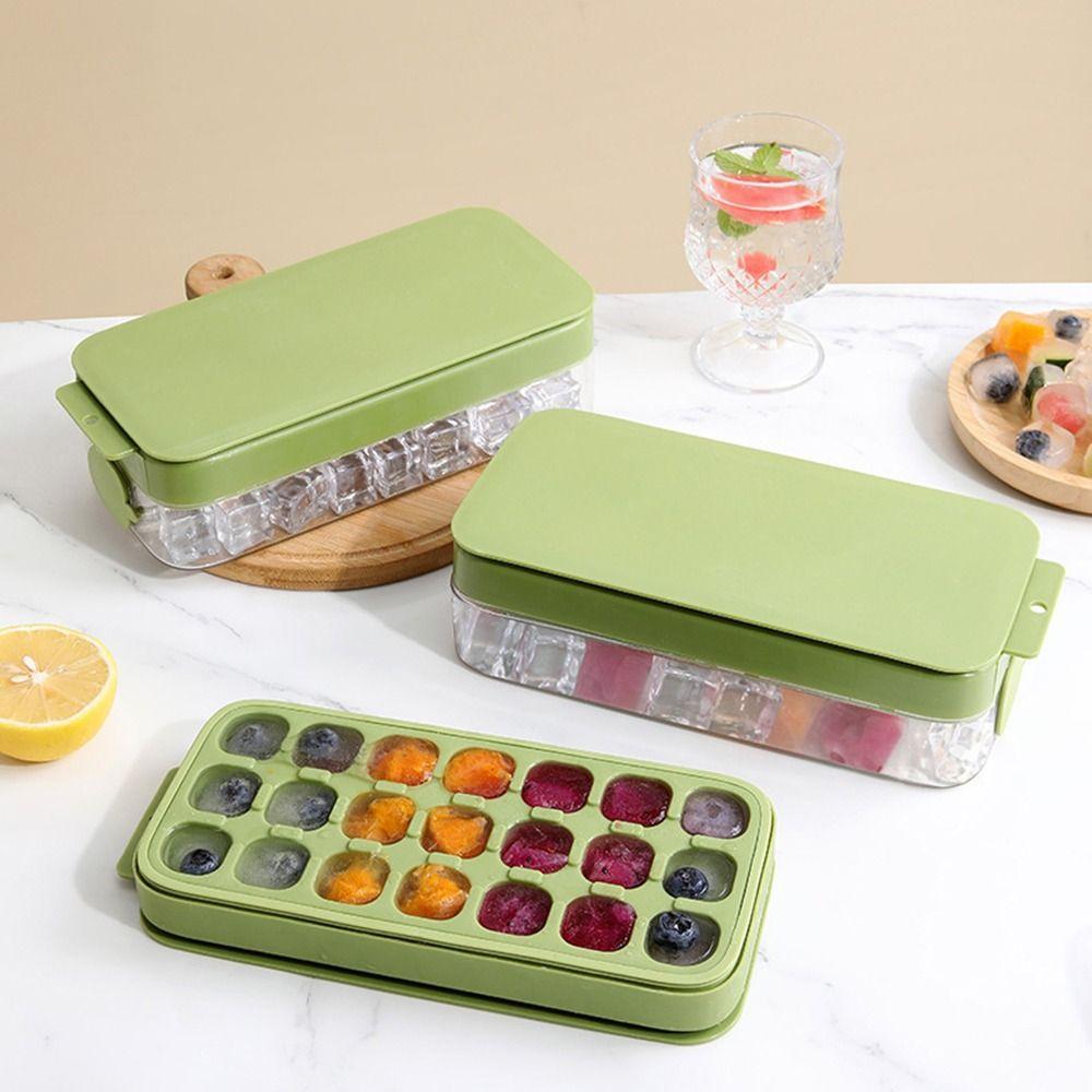 Силиконовый поддон для льда Многоразовый льдогенератор Многофункциональные прессованные формы для кубиков льда Главная