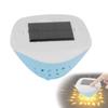 Solar Floating Pool Light LED Fish Pattern Projection Lamp IP67 Waterproof Bathtub Lights with 4