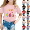 Toddler Girl Boy T-Shirts Kids Top Boys And Girls Printed Short Sleeved T-shirt 1-12Y