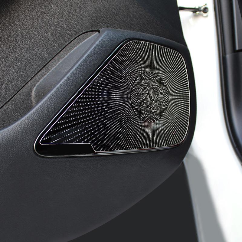 Нержавеющая дверь автомобиля звук стерео аудио твитер крышка динамика накладки для Toyota Corolla 2022 2023 E210