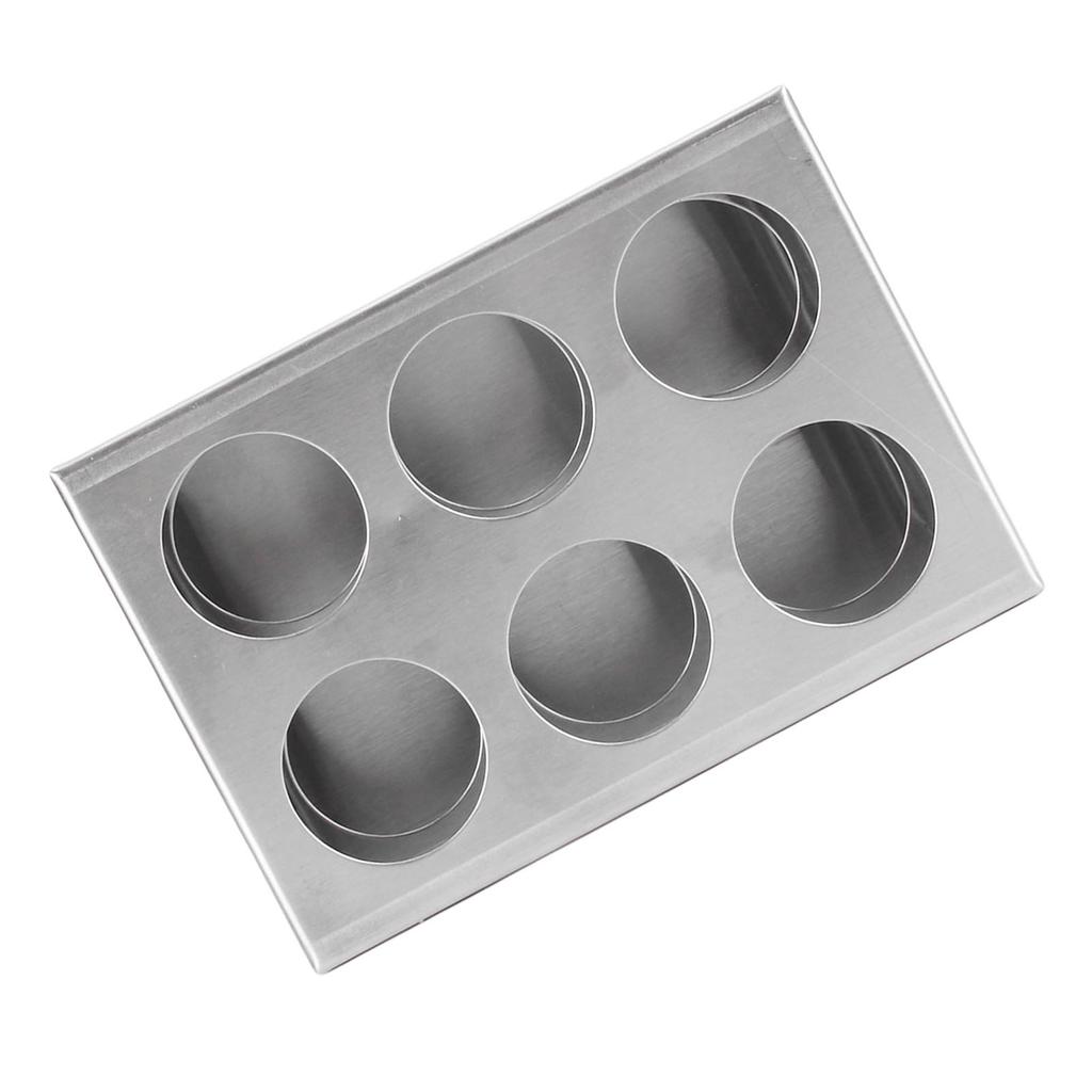 Test Tube Holder 304 Stainless Steel 6 Hole 3 Layer Laboratory Stand Rack for 32mm Tubes