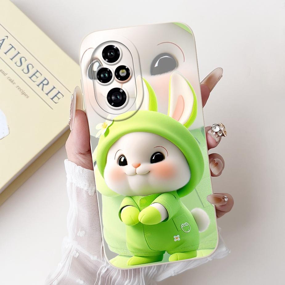 For Honor 200 Pro Case ELP-AN00 Cute Panda Cartoon Cover Shockproof Soft TPU Phone Case For Honor 200 Pro Honor200 Fundas Bumper