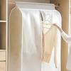 Clothes Dust Cover Fully Enclosed Closet Stereo Transparent Cover Stain Resistant Hanging Clothes Bag Household Coat Dust Cover