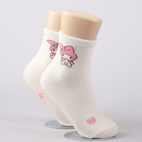 Sanrio Children's Mid-neck Socks 5-piece Set, a Popular Character In Korea