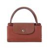 Longchamp Le Pliage Green Легкая Удобная Складная Сумка-тоут из Переработанного Холста Женские сумки-тоут Каштановый 1621919404