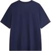 Puma Fashionable Versatile Knitted Round Neck Short Sleeve T-Shirt Unisex Tops Blue 520759-56