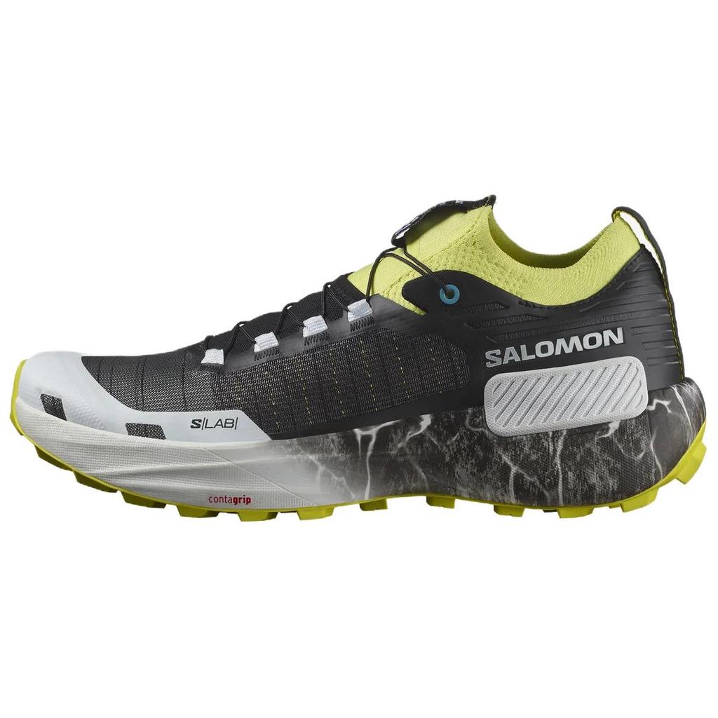 SALOMON S/Lab Genesis Soft Comfortable Non-Slip Wear-Resistant Low-Top Running Shoes Unisex Running Shoes Black L47720400