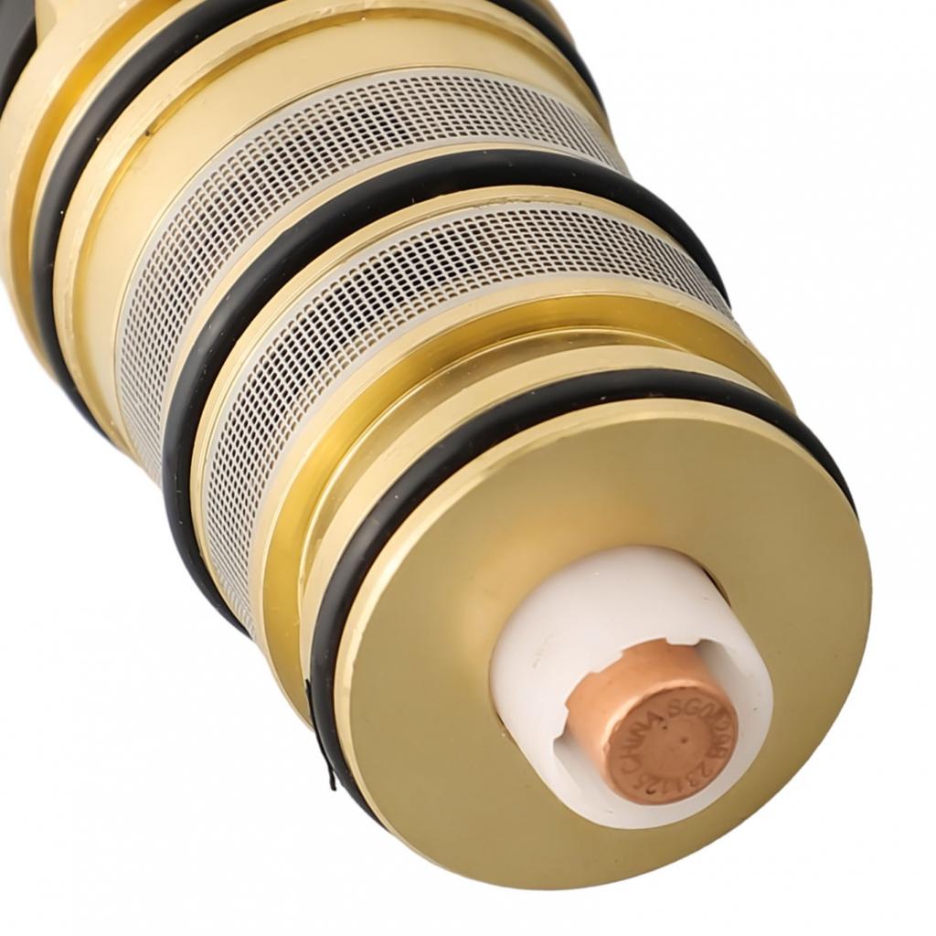 Аксессуары для ванной комнаты Термостатический клапан Латунь для смесителя для ванны