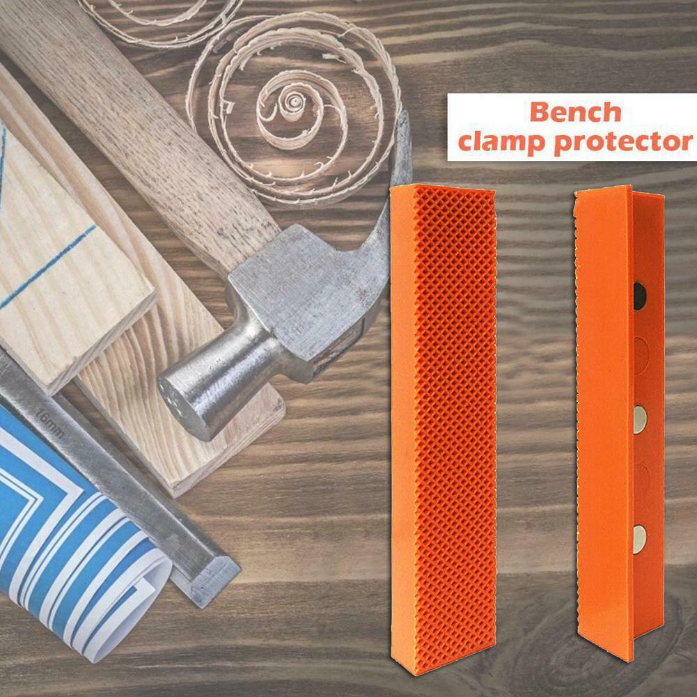 2 шт. 4/5/6 дюймов Магнитная мягкая накладка на губки резиновые для металлических тисков настольные станки для металлических тисков настольные станки