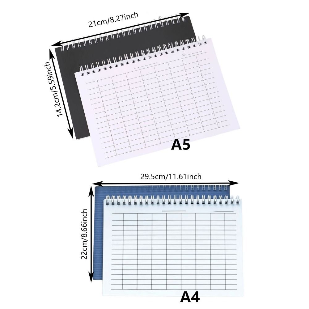 Universal Line Pages Financial Record Book Accounting Ledger Notebook Financial Record Keeping