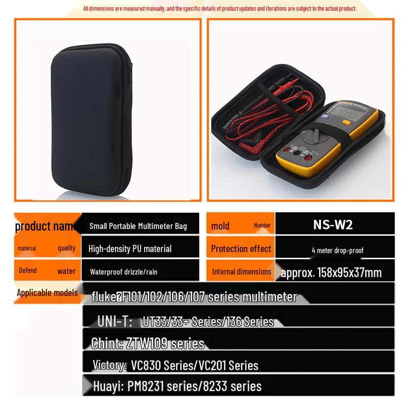 Универсальная портативная сумка-набор инструментов для мультиметра