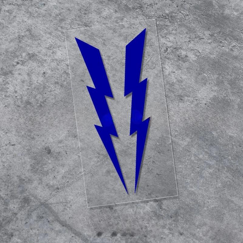 2pcs Lightning Motorcycle Stickers Car Decals DIY Moto Helmet Head Windshield Side Body for DUCATI KTM BMW YAMAHA Kawasaki Vespa