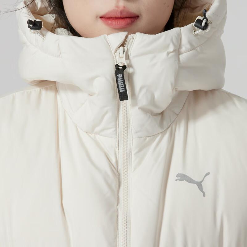 Новые пуховики PUMA женские экрю 629740-87