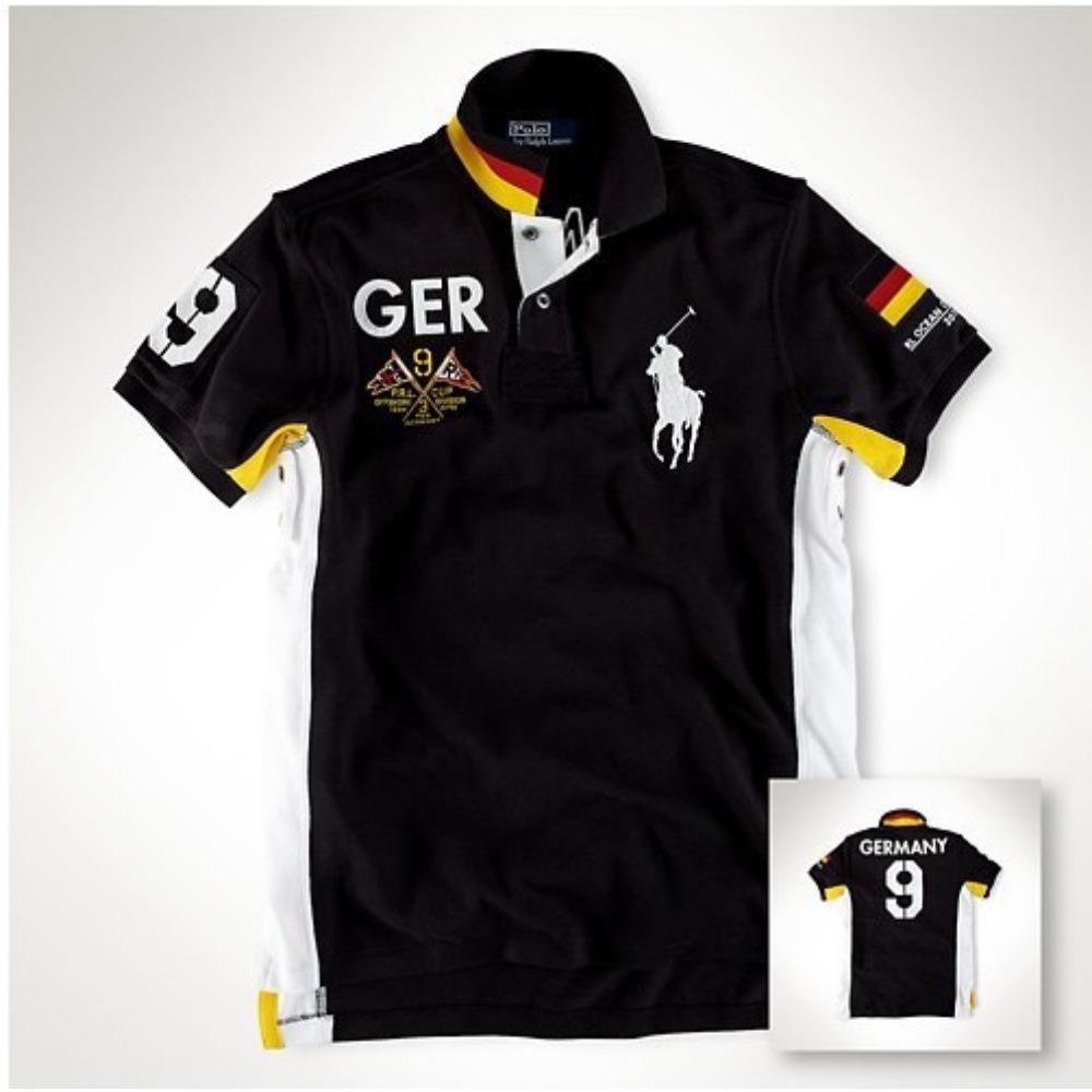 RogueWave Polo Shirt Classic Cotton Embroidery Short Sleeve Sports Collar T-shirt