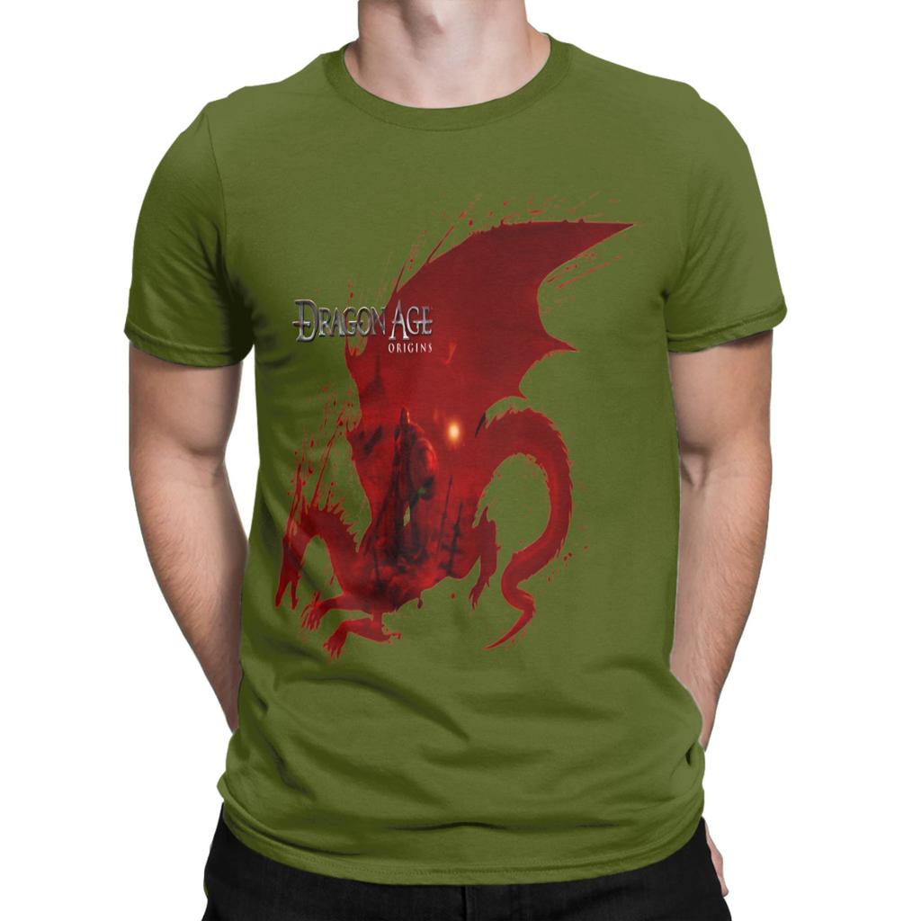 Origins Novelty Graphic 100 Cotton Tshirt Dragon Age Tees Tops For Unisex