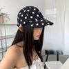 Breathable Polka Dot Baseball Cap Polyester Sun Hat Japanese Peaked Hat  Travel
