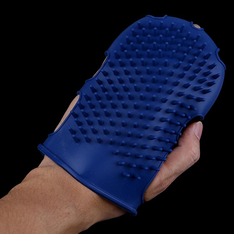 1шт силиконовые массажные перчатки-скраб для пилинга тела щетка для ванны отшелушивающие перчатки