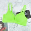 Sexy Push Up Bra Seamless Wireless Bras for Women Deep V Bralettes Comfortable Solid Color Underwear Intimate Ladies Lingerie