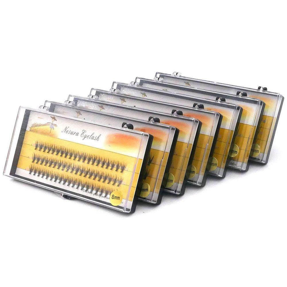 Hot Natural Thick lashes Eye Makeup Tool 20D Individual Eyelash Imitation Mink Fake Eyelashes