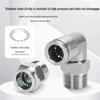 Bailing Stainless Steel Pneumatic Quick Connector