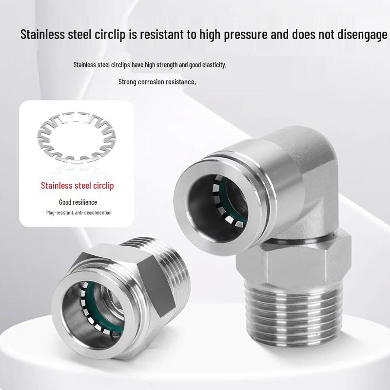 Bailing Stainless Steel Pneumatic Quick Connector