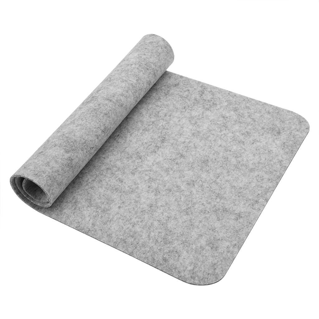 68x33cm Polyester Table Mouse Pad Office Desk Laptop Mat Anti Static Computer PC Pads Light Gray