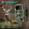 Dual Lens Trail Hunting 4K 20MP 170 Degree Wide Angle Wildlife Camera with Night Vision Motion Activated