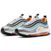 Nike Air Max 97 Dtn Bg 'Металлический Серебристый Оранжевый' Gs CW0989-001