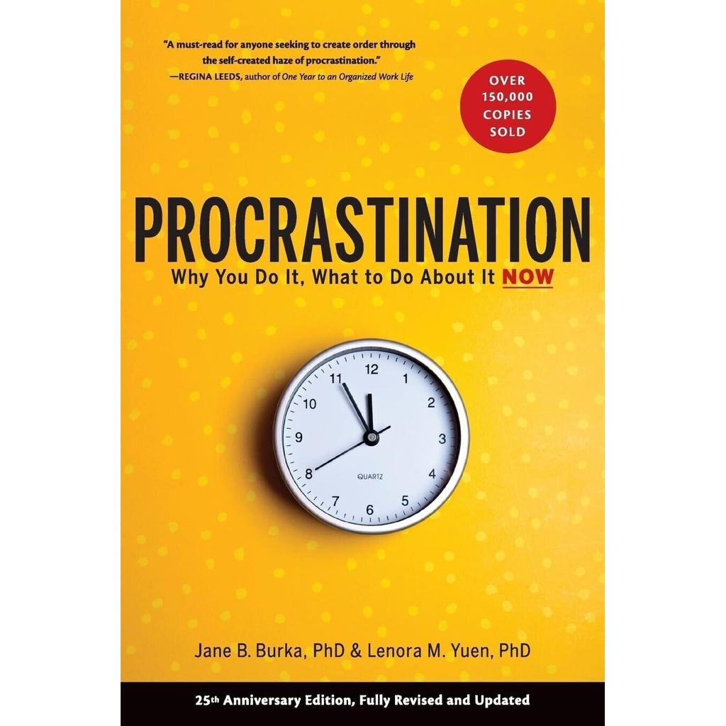 Procrastination Why You Do It What To Do About It Now Paperback # m933 IND -M12
