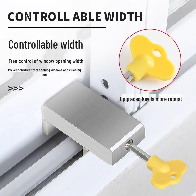 Детский безопасный противоскользящий замок для окон и дверей