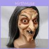 Маска ведьмы на Хэллоуин Латексная маска ужаса для костюма для украшения вечеринки