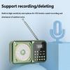 Retro Bluetooth Speaker Wireless Hifi Sound Audio System Portable Music Player with HD Reduction MIC HIgh Sensitivity FM Radio