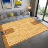 Basketball Court Carpet Basketball Area Rug for Bedroom Bedside Living Room Sofa Table Sport Theme Floor Mat Ball Games Doormat