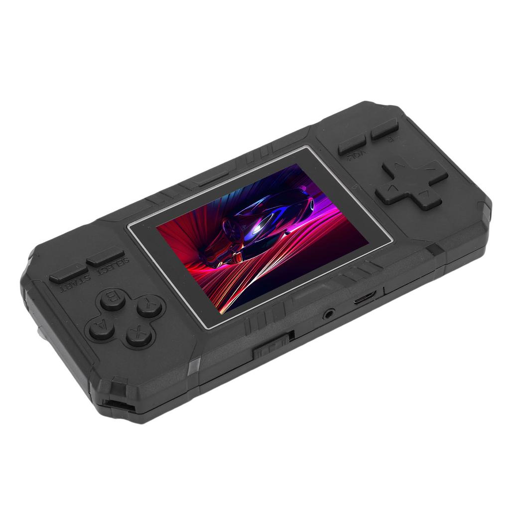 Ретро портативная игровая консоль 3-дюймовый HD-экран Игровая консоль со встроенными играми AV-выход для подключения к телевизору Черный