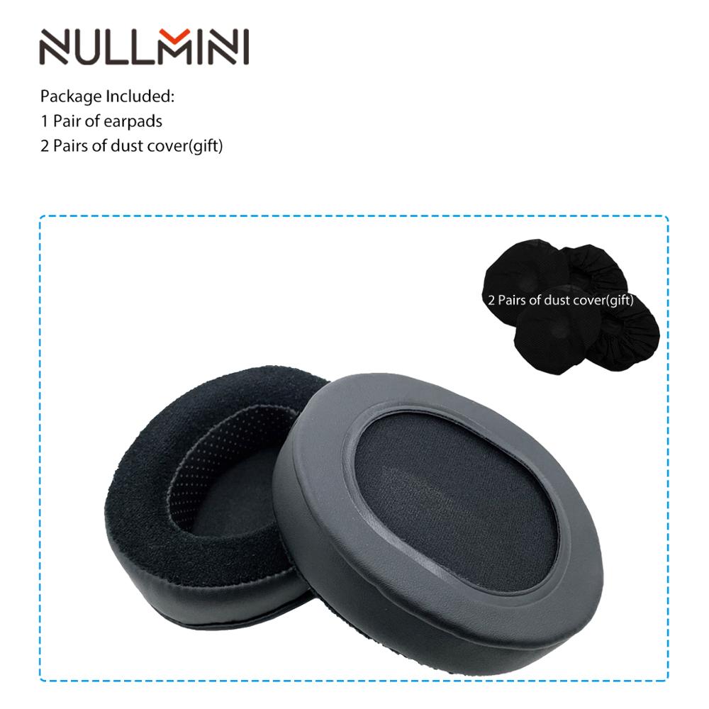 NullMini Replacement Thicken Earpads Headband for ATH-M50x, ATH-M50xBT, ATH-M40x, ATH-M30x, ATH-M20x, ATH-M70x, ATH-MSR7 Headset