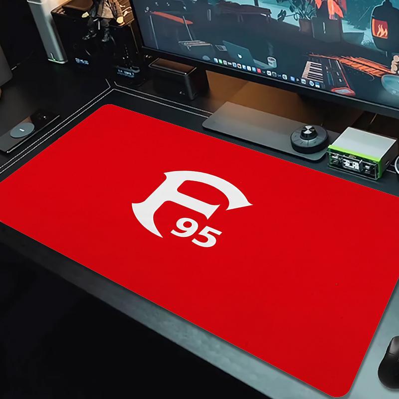 Fortuna Düsseldorf Color Mouse Pad Large Gaming Table Cushion Non-slip Laptop Tablet Big Mousepad XXL Mat Mini PC Playmat With Lock edge