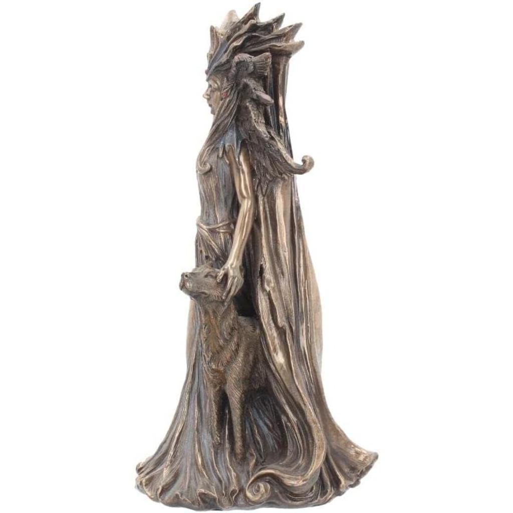 15cm Hecate Greek Goddess of Magic with Her Hounds Figurine, Resin