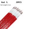 10/20pcs Thin Hand Painted Acrylic Paint Drawing Hook Line Pen Painting Brush