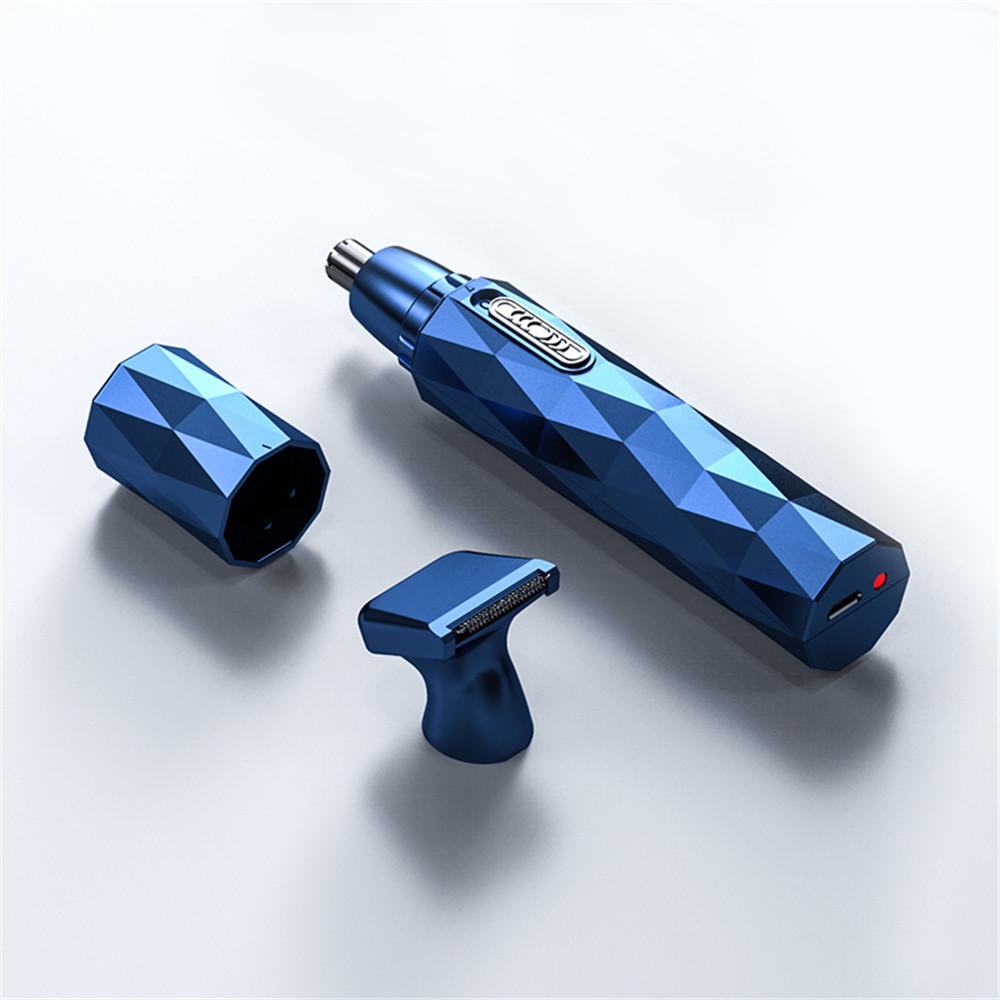 Electric Nose Trimmer for Men USB Rechargeable Razor Ear Hair Shavers Eyebrow Trimmer Shaving Hair Removal Shaver