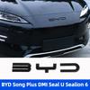 Для BYD Song Plus Для BYD Song Plus DMI Черная Передняя Эмблема Модификация Черный Воин Значок Автомобиля Покрывающие Стиль Эмблема