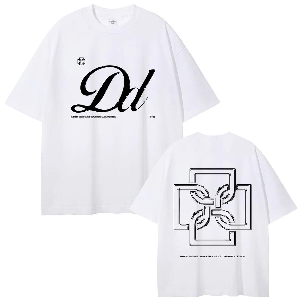 Rapper Duki Merch Tshirt Unisex Women Clothing Fashion Hip Hop Oversized T Shirts Unisex Casual Vintage Cotton Tshirts Streetwear