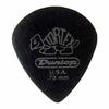 482 Tortex Pitch Black Jazz III 0.73mm Guitar Picks X 12