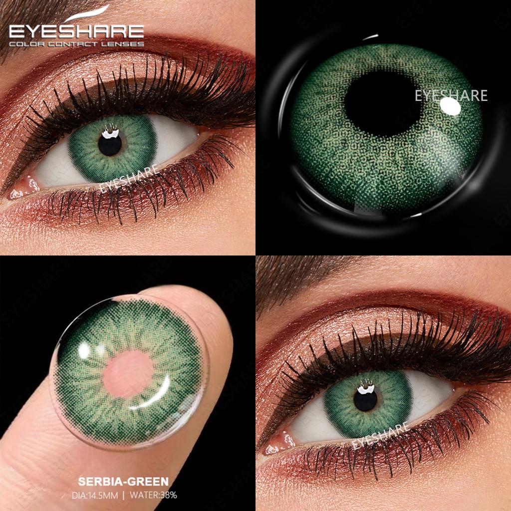 Eyeshare 1 Day Daily Lenses 5Pair Color Contact Lenses for Eyes 42% High Water Eye Contacts Disposable