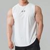 Летняя мужская майка для фитнеса, быстросохнущая свободная рубашка без рукавов для бодибилдинга, мужская модная баскетбольная майка