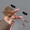 Photochromic Myopia Glasses Women Ultralight Anti Blue Light Clear HD Shortsighted Glasses Discoloration Myopic Eyewear Oculos
